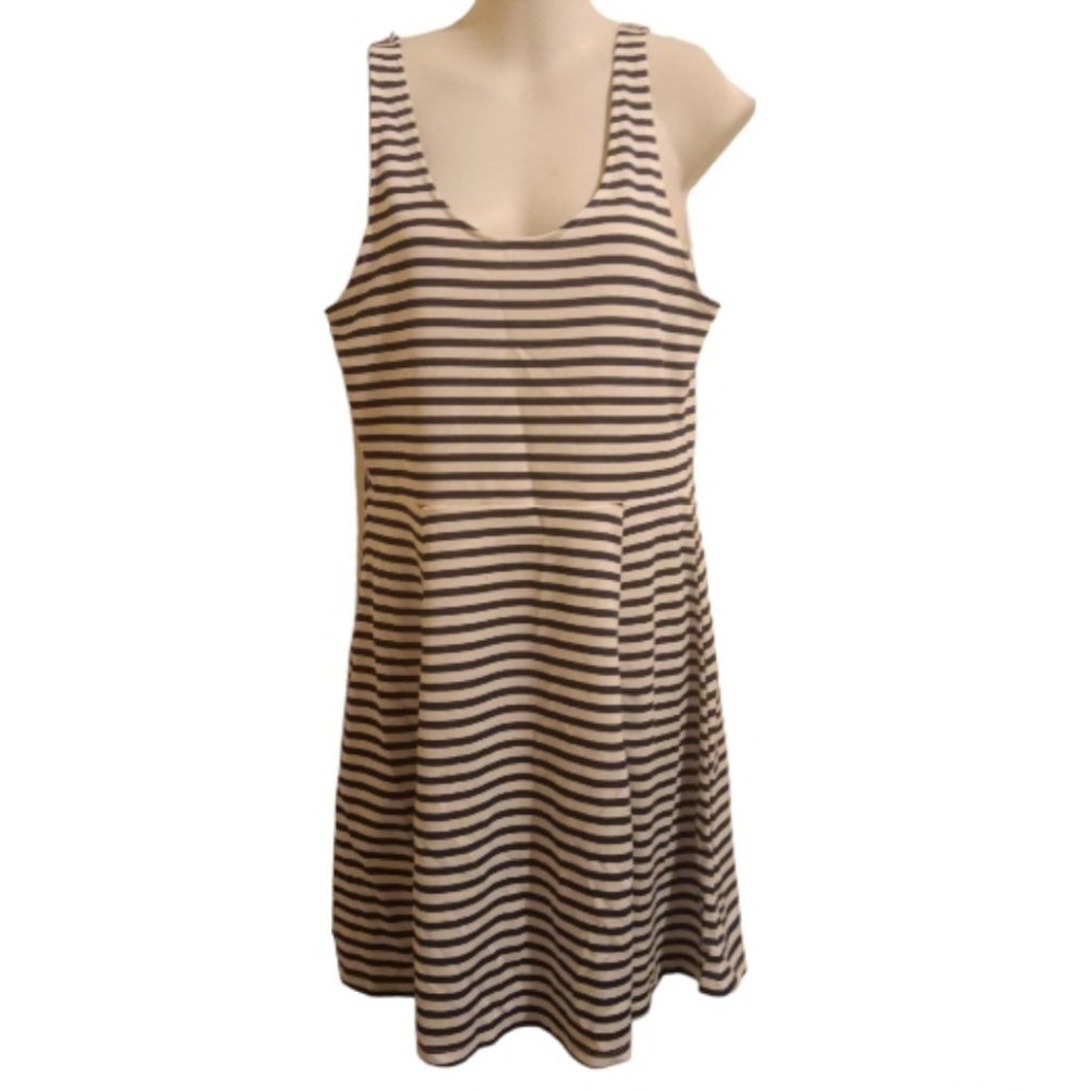 Navy Stripe Mini Sundress US Size 12